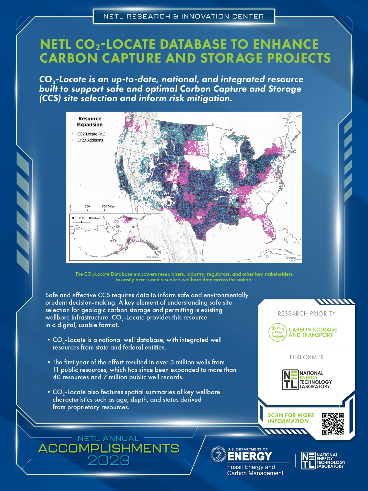 NETL Co2-Locate Database to Enhance Carbon Capture and Storage Projects