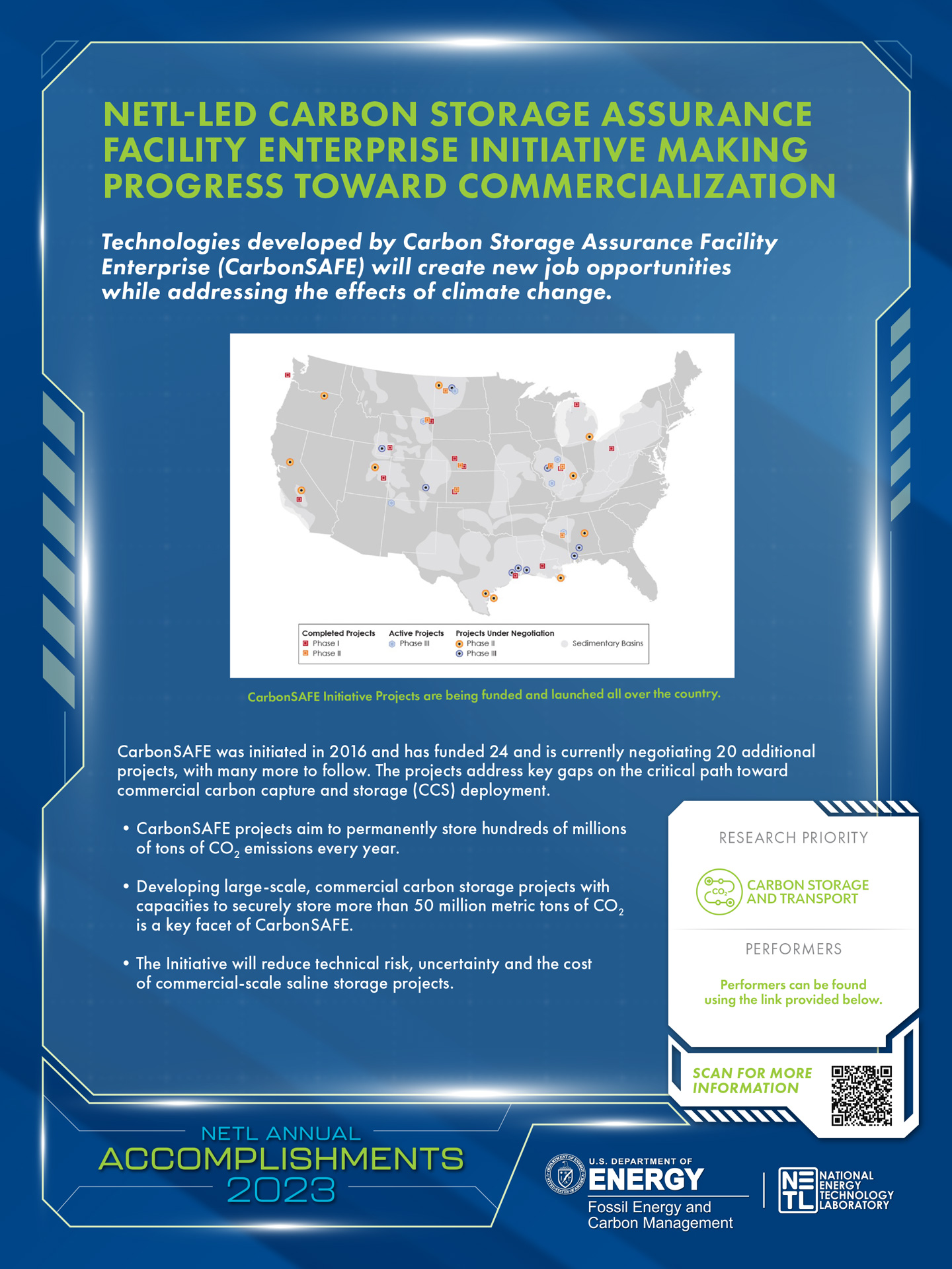 NETL-Led Carbon Storage Assurance Facility Enterprise Initiative Making Progress Toward Commercialization