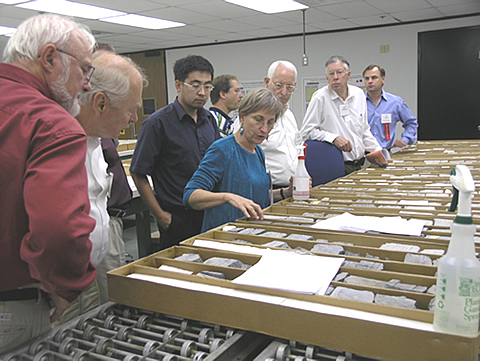 Industry core workshop at the BEG’s Houston Research Center.