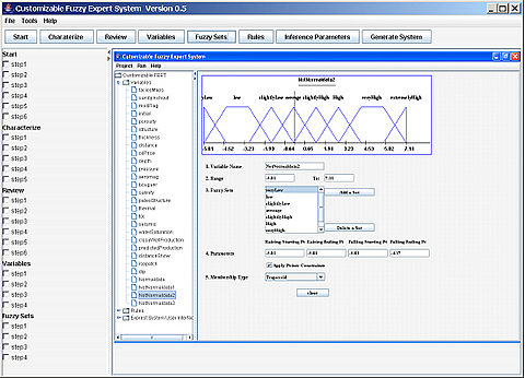 A screenshot of the Question Management Interface.