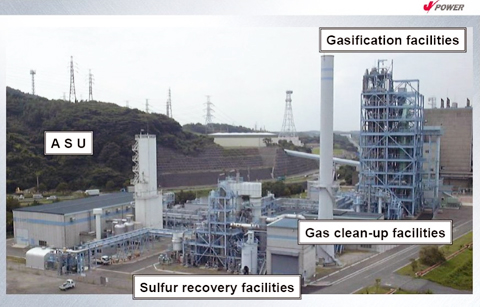 Figure 4: View of the 150 tpd EAGLE Pilot Plant Facility  (source: NEDO) 