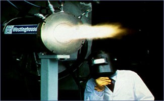 Figure 2: Picture of a Plasma Torch  (source: Westinghouse Plasma)