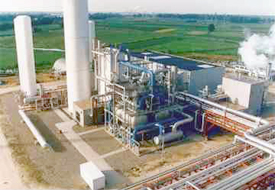 Aerial view of a typical ASU plant