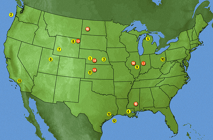 CarbonSAFE Map