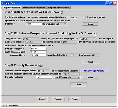 A computer screenshot showing a portion of the data review and input interface for the Delaware FEE Tool.