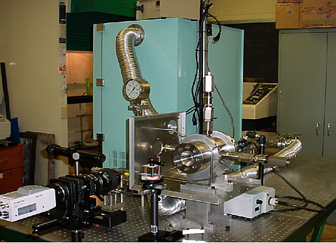 Apparatus used for gas-oil interfacial tension measurements at elevated pressures and temperatures.