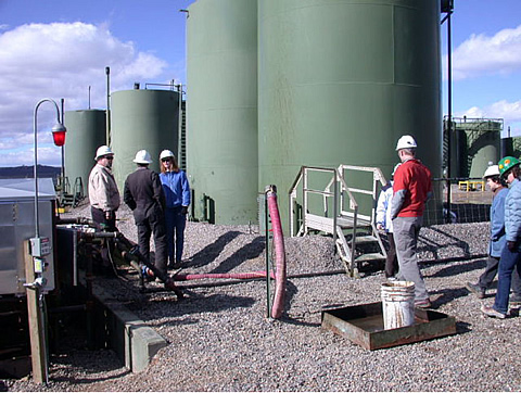 Field Site at McGrath, NM.