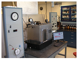 Laboratory Layout of the Flexible Integrated Study of Hydrates (FISH) Unit