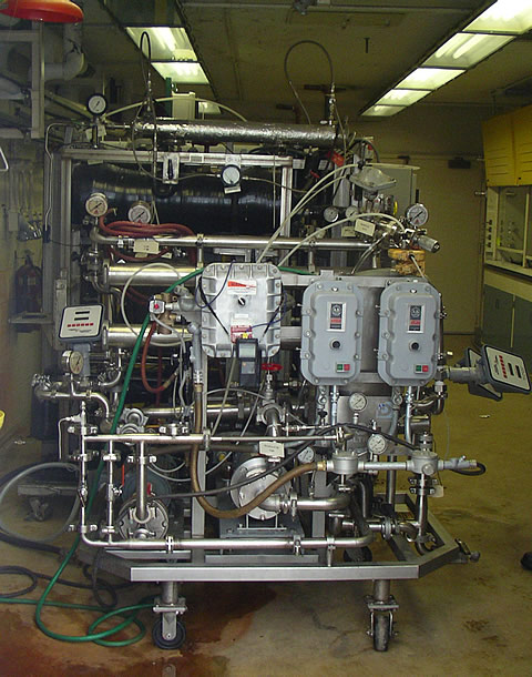Texas A&M produced-water research facilities. Photo by John Veil.