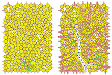 Case rmin = 1 µm. Methane invasion by fracture opening.