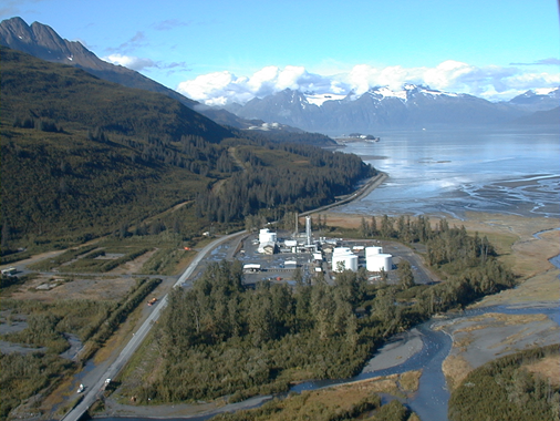 Petro Star's refinery at Valdez, AK. Photo courtesy of Petro Star.