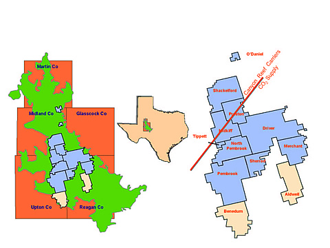 Spraberry Trend area, was formerly the "largest uneconomic field in the world".