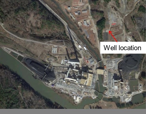 MICP Field Test Site at the Gorgas Power Plant near Jasper Alabama