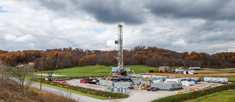 Natural Gas Drill Rig