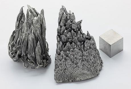 Yttrium, one of the 17 rare earth elements, is used in the production of computers and mobile phones.