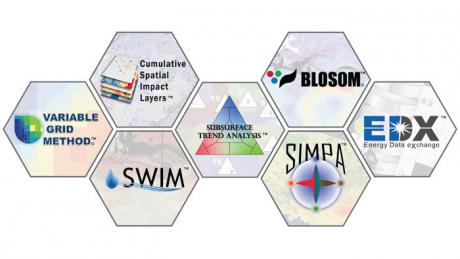 Image of NETL's various Data tools