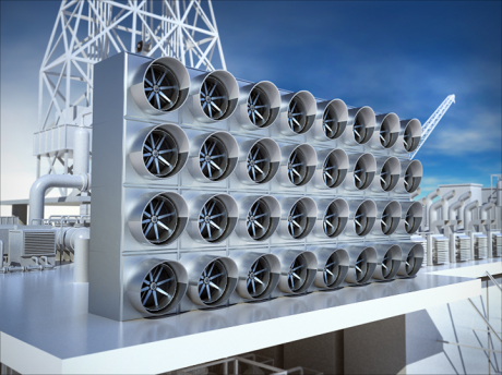 8x4 array of fans