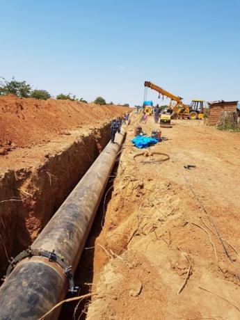 Underground CO2 pipelines.