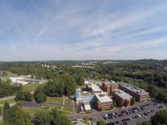 Aerial view of NETL's Pittsburgh site