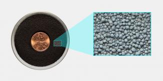 The microscopic structure of NETL's oxygen carriers.