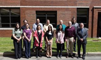 Womanium Foundation, along with officials of the Naval Nuclear Laboratory.