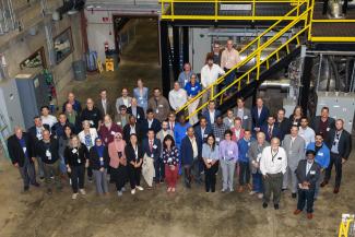 A group photograph of all who attended the annual Low Emission Advanced Power (LEAP) Workshop